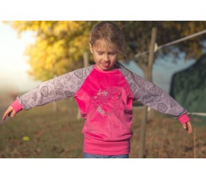 Stickdserie - Blumen Pferde Line Art